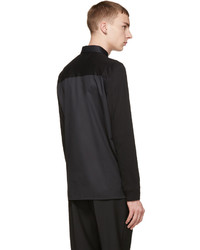 Мужская черная рубашка от Helmut Lang