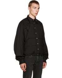 Мужская черная рубашка от Hood by Air