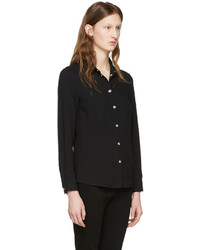 Женская черная рубашка от Versus