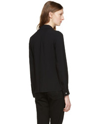 Женская черная рубашка от Versus