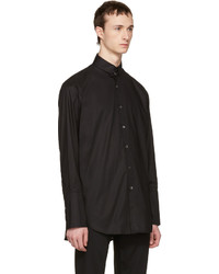 Мужская черная рубашка от Ann Demeulemeester