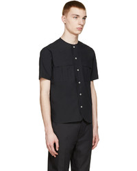 Мужская черная рубашка от 08sircus