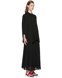 Женская черная рубашка от MM6 MAISON MARGIELA