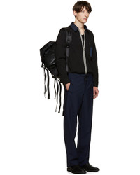 Мужская черная рубашка от Tim Coppens