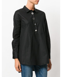 Женская черная рубашка от Twin-Set