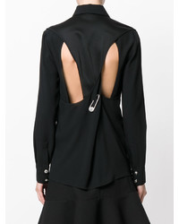 Женская черная рубашка от Versus