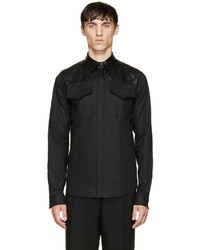 Мужская черная рубашка от CNC Costume National
