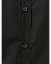 Женская черная рубашка от MM6 MAISON MARGIELA