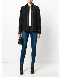 Женская черная рубашка от Joseph