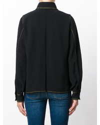 Женская черная рубашка от Joseph