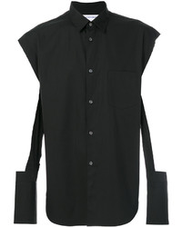 Мужская черная рубашка от Comme des Garcons