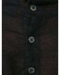 Мужская черная рубашка от Ann Demeulemeester