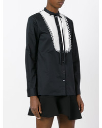 Женская черная рубашка от Temperley London