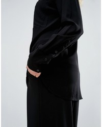 Женская черная рубашка от Gestuz