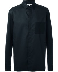 Мужская черная рубашка от Helmut Lang