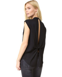 Женская черная рубашка от Helmut Lang