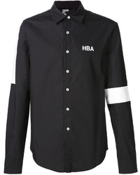 Мужская черная рубашка от Hood by Air