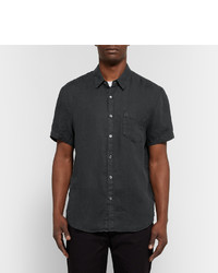 Мужская черная рубашка от James Perse