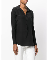 Женская черная рубашка от Twin-Set