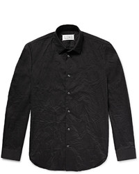 Мужская черная рубашка от Maison Margiela