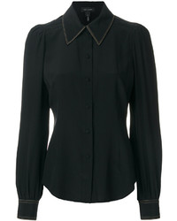 Женская черная рубашка от Marc Jacobs