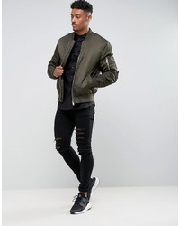 Мужская черная рубашка от Siksilk