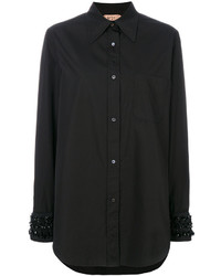Женская черная рубашка от No.21
