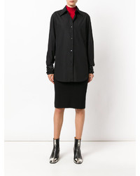 Женская черная рубашка от No.21