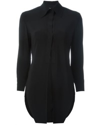 Женская черная рубашка от Norma Kamali