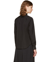 Женская черная рубашка от Comme des Garcons