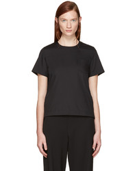 Женская черная рубашка от Sacai