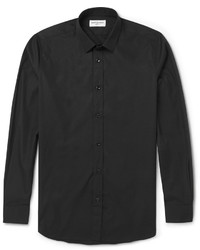 Мужская черная рубашка от Saint Laurent