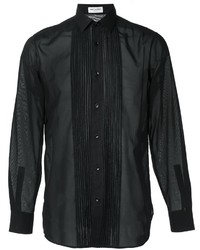 Мужская черная рубашка от Saint Laurent