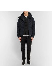 Мужская черная рубашка от Descente