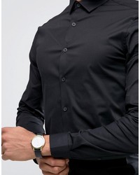 Мужская черная рубашка от Asos