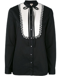 Женская черная рубашка от Temperley London
