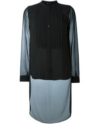 Женская черная рубашка от Twin-Set