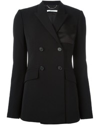 Женская черная сатиновая куртка от Givenchy