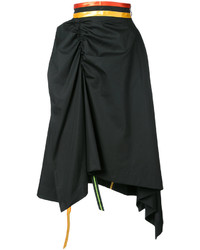 Черная сатиновая юбка от Martina Spetlova