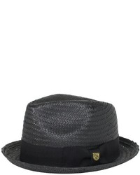 Черная соломенная шляпа
