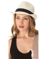 Женская черная соломенная шляпа от Melissa Odabash