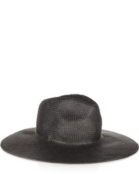 Женская черная соломенная шляпа от Madewell