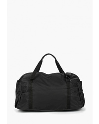 Женская черная спортивная сумка из плотной ткани от adidas