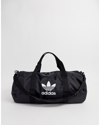 Женская черная спортивная сумка из плотной ткани от adidas Originals