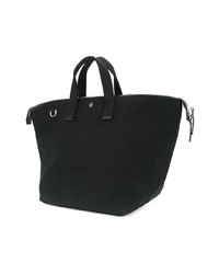 Женская черная спортивная сумка из плотной ткани от Cabas