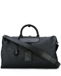 Женская черная спортивная сумка с принтом от MCM