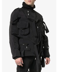 Мужская черная стеганая куртка без рукавов от 99% Is