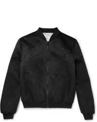 Мужская черная стеганая куртка от Alexander McQueen