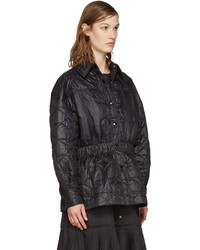 Женская черная стеганая куртка от Stella McCartney