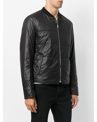 Мужская черная стеганая куртка от Maison Margiela